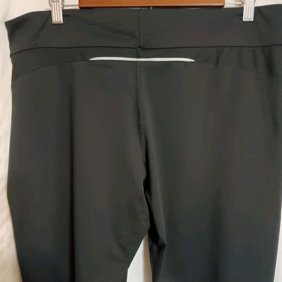 Adidas Women's 1X Yoga Pants Capris Climacool Technology Black Elastic Waist - Picture 7 of 10